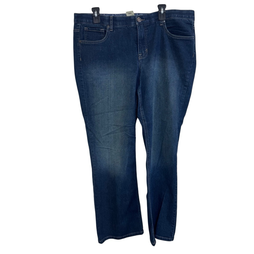 Women's Faded Glory Blue Denim Jeans Size 20WP